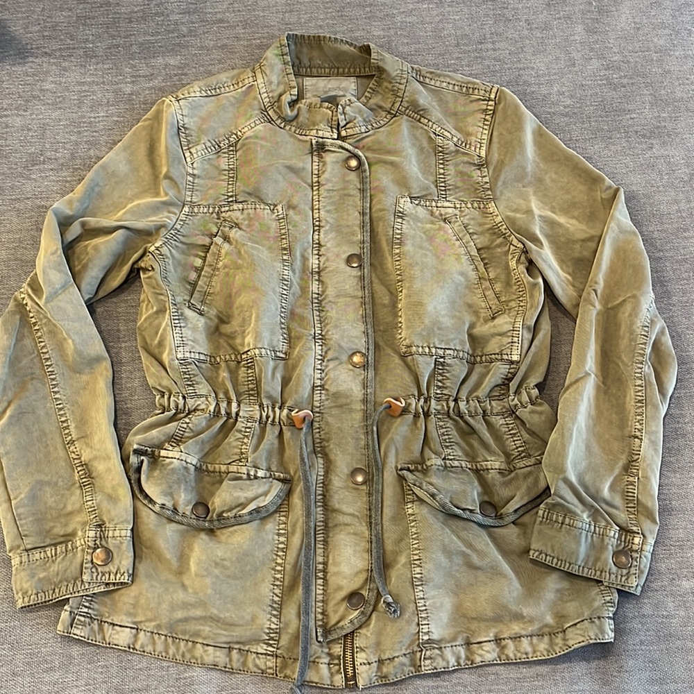 Boho Style Hinge Green Jacket - image 1